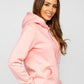 Basic Women's Pink Hoodie