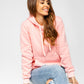 Basic Women's Pink Hoodie