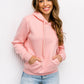 Basic Women's Pink Hoodie