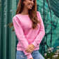 Women's Basic Pink Sweatshirt