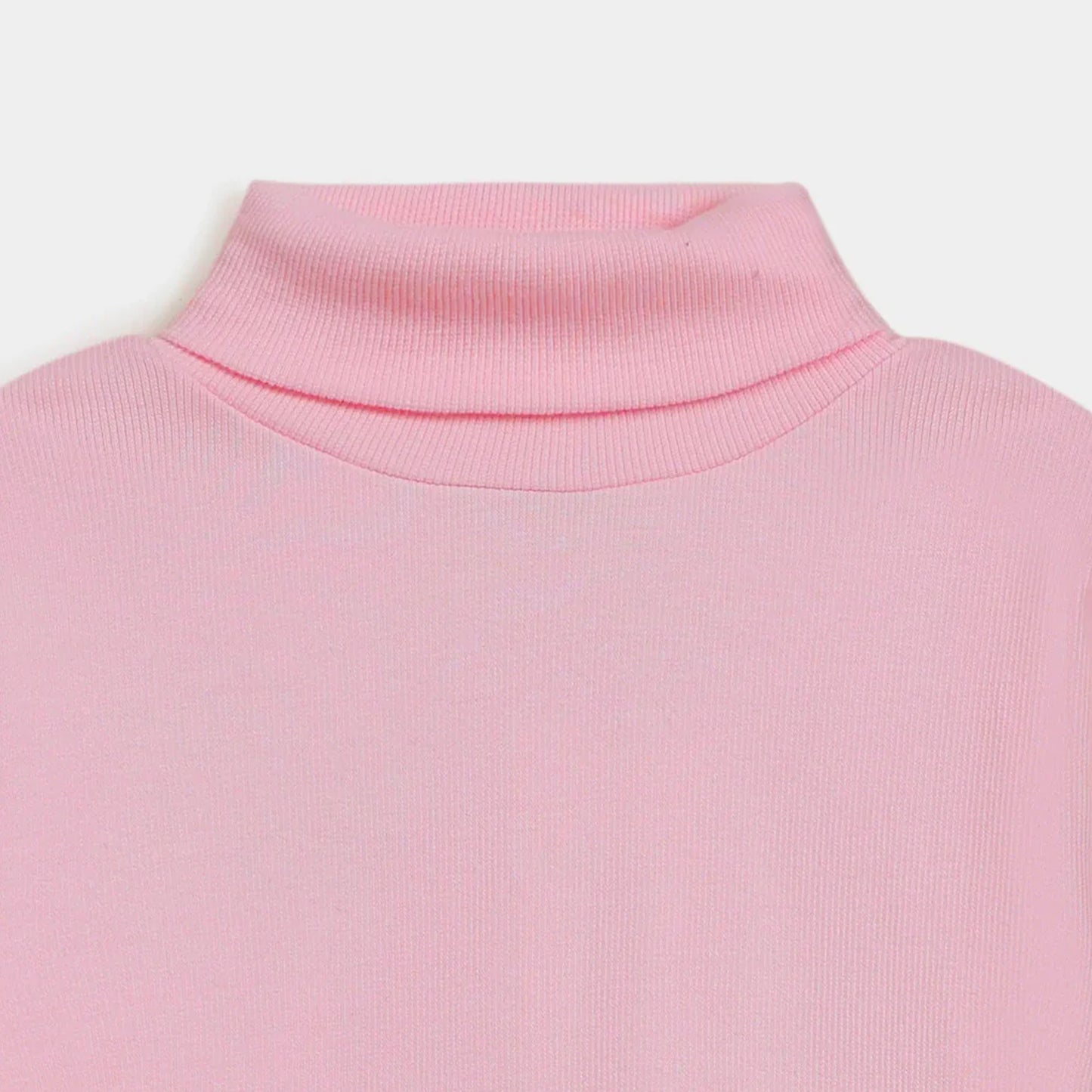 Basic Pink High Neck