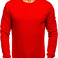 Basic Red Sweatshirt