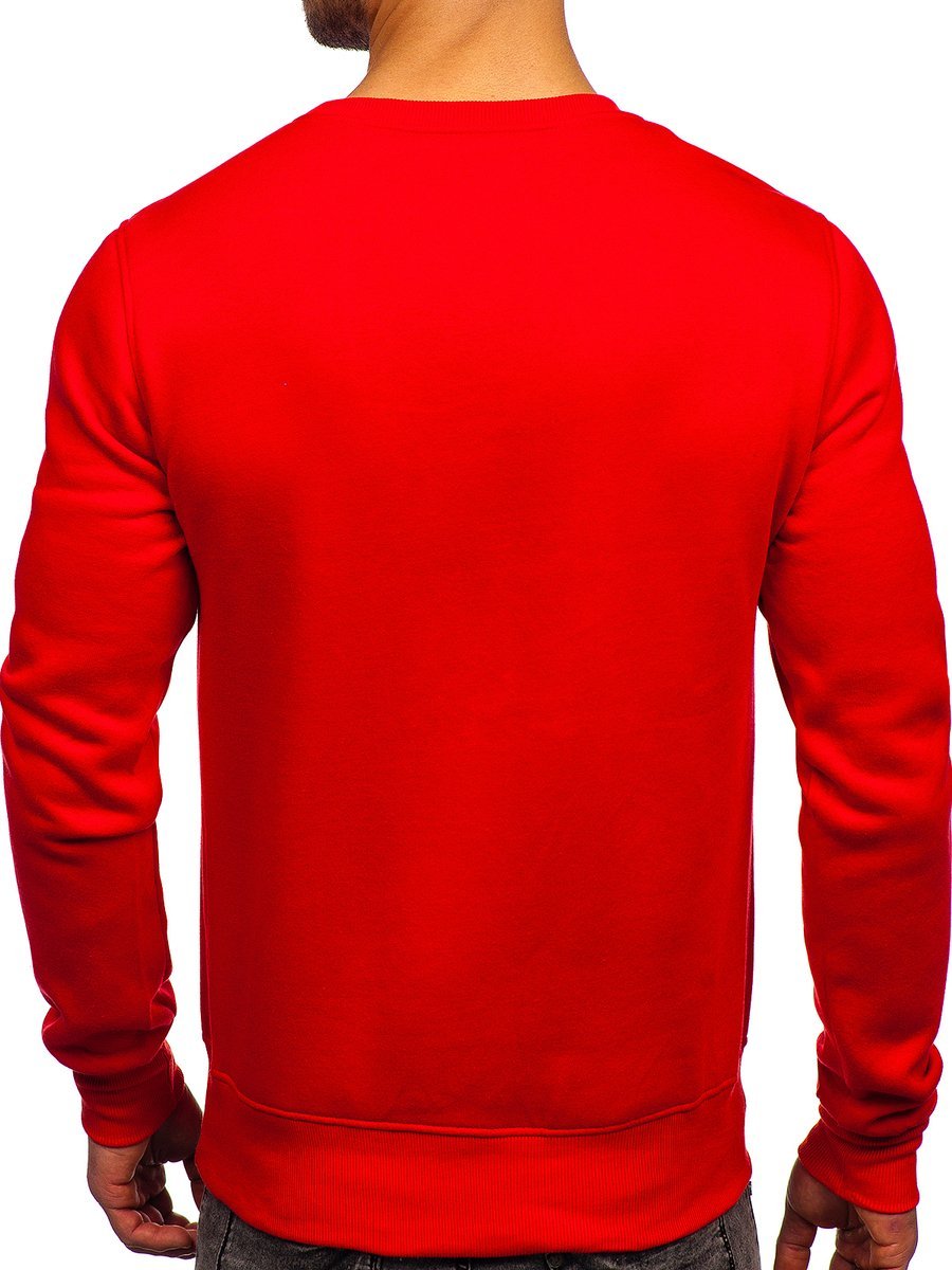 Basic Red Sweatshirt