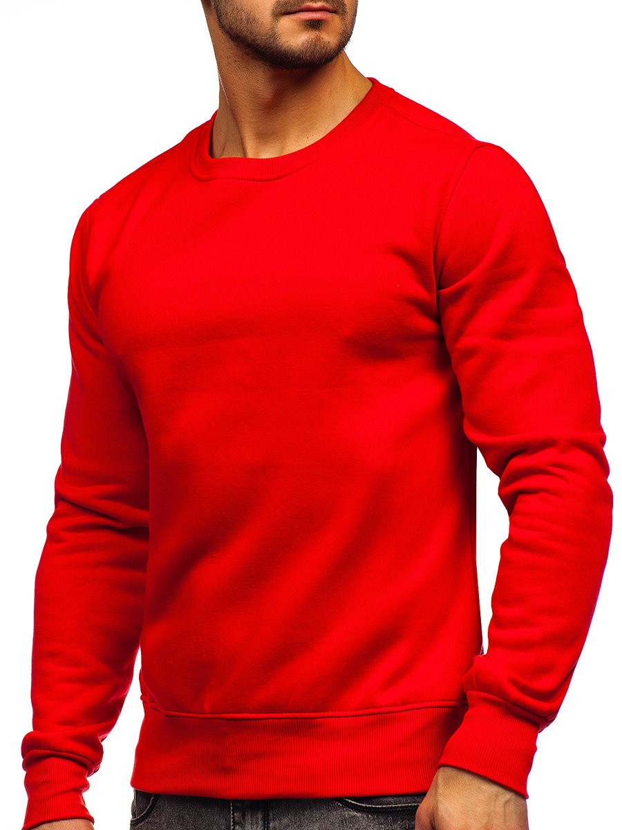 Basic Red Sweatshirt