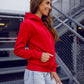 Basic Women's Red Hoodie