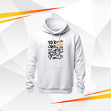 Rock & Roll Hey Hoodie – Typography Graphic Hoodie