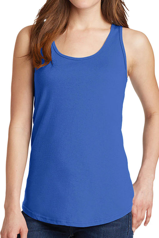 Women's Basic Tank Top Royal Blue Color