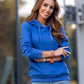 Basic Women's Royal Blue Hoodie