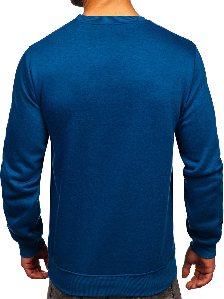 Basic Royal Blue Sweatshirt