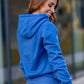 Basic Women's Royal Blue Hoodie