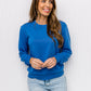 Women's Basic Sky Blue Sweatshirt