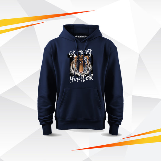 Strong Hunter Hoodie – Tiger Graphic Hoodie
