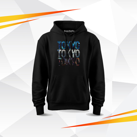 Tokyo Hoodie – City Lights Graphic Hoodie