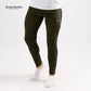 Men’s DRI-FIT Trousers with Zip Pockets Army Green