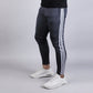 Dri-FIT Full Three Strip Steel Gray Trouser