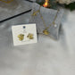 Bundle 13 – Seashell Bracelet & Butterfly Studs