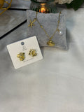 Bundle 13 – Seashell Bracelet & Butterfly Studs