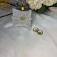 Bundle 14 – Balmain Hoops & Pearl Bracelet Set – Luxury in Every Detail