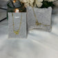 Bundle 15 - Bow Beaded Chain & Bracelet Set