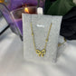 Bundle 15 - Bow Beaded Chain & Bracelet Set