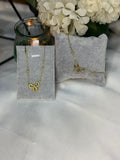Bundle 15 - Bow Beaded Chain & Bracelet Set