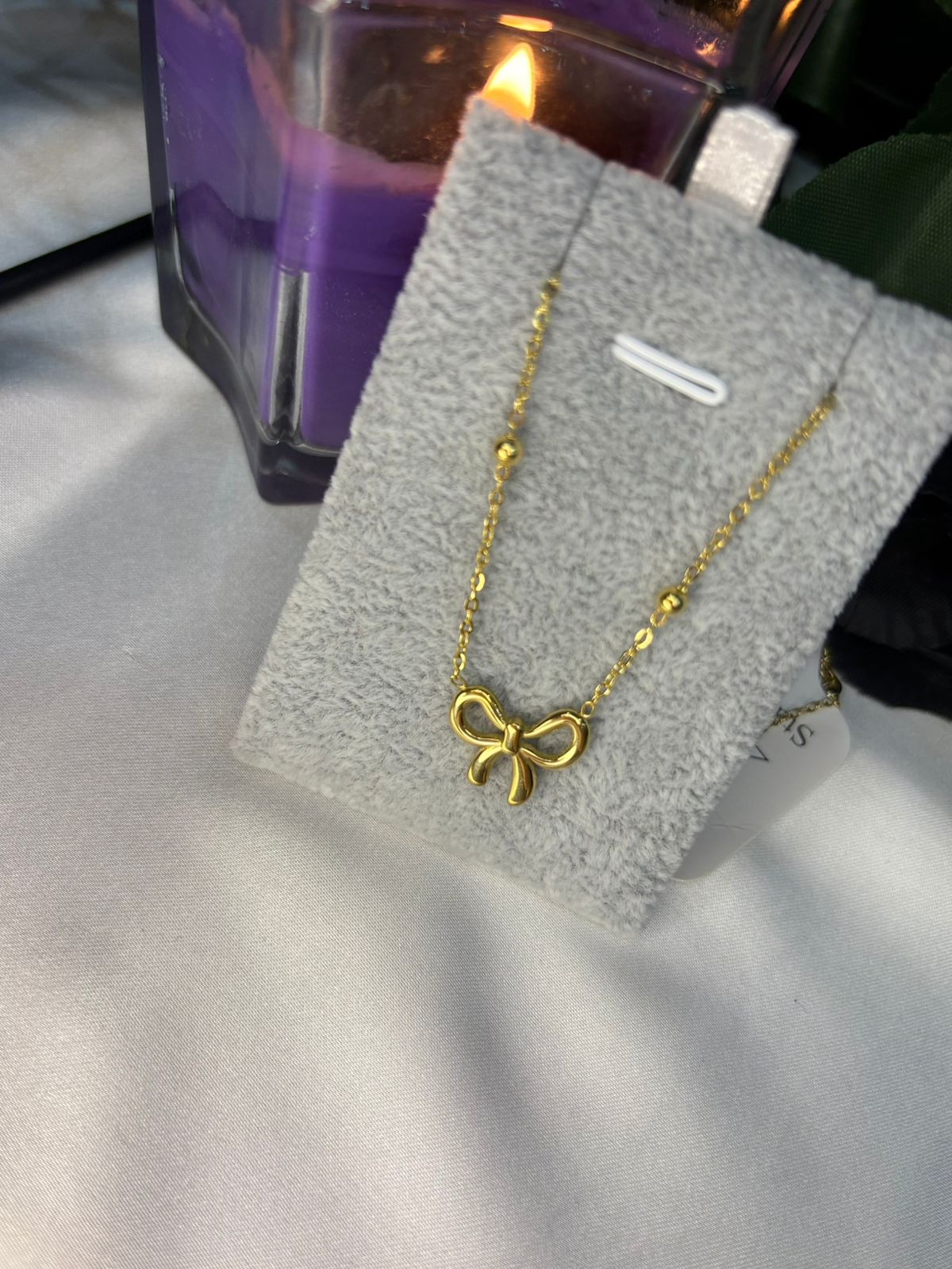 Bundle 15 - Bow Beaded Chain & Bracelet Set