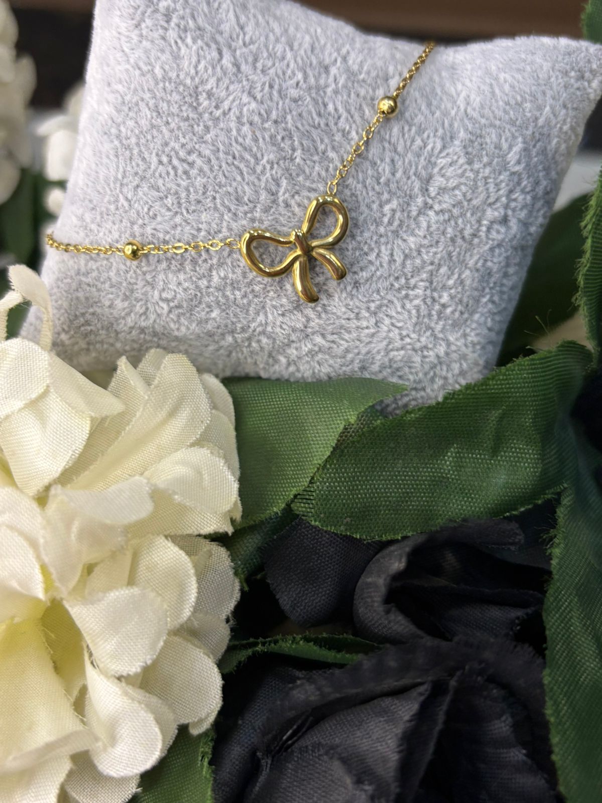 Bundle 15 - Bow Beaded Chain & Bracelet Set