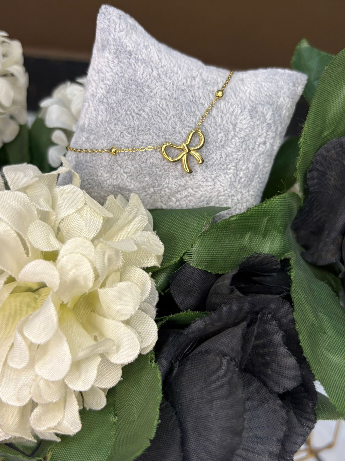 Bundle 15 - Bow Beaded Chain & Bracelet Set