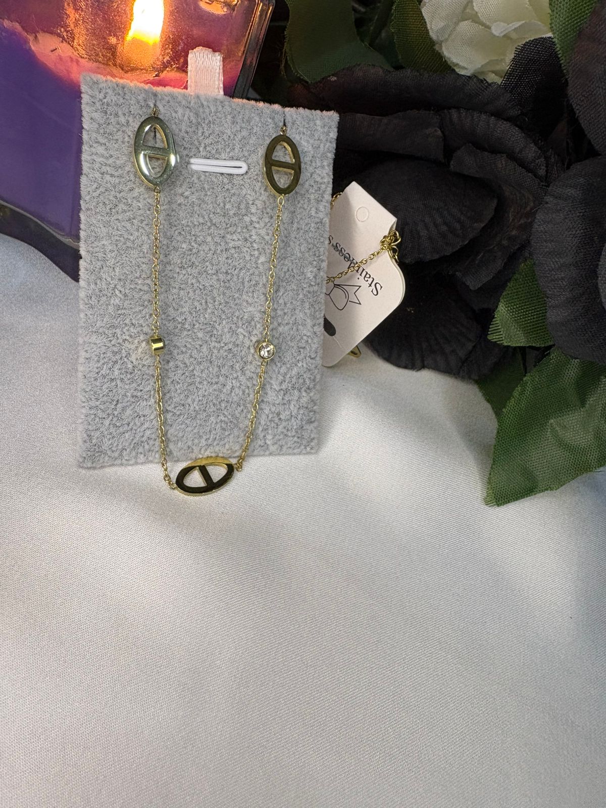 Bundle 17 – Lv Necklace & Bracelet Collection