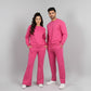 Winter Fleece Couple's Co-Ord Set – Shocking Pink