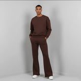 Winter Fleece Men's Co-Ord Set – Brown