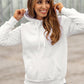 Basic Women's White Hoodie