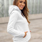 Basic Women's White Hoodie
