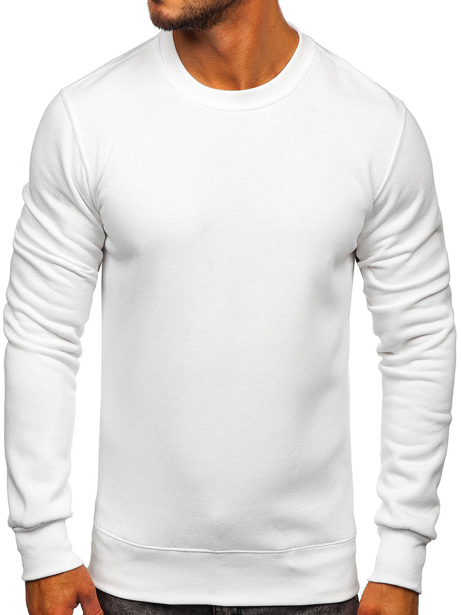 Basic White Sweatshirt