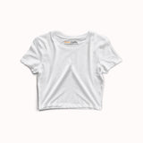 Basic White Crop Top