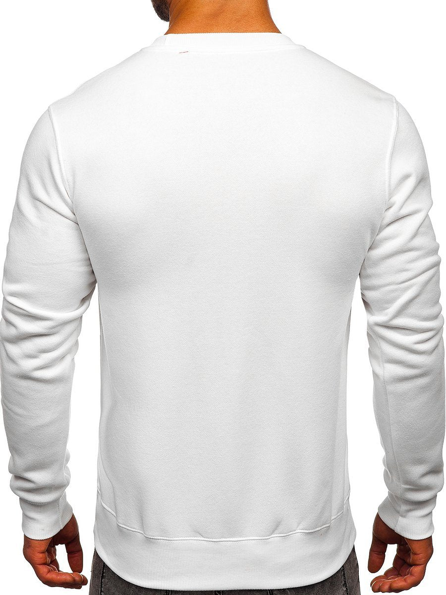 Basic White Sweatshirt