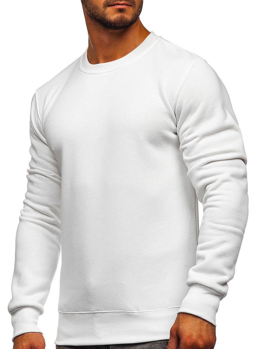 Basic White Sweatshirt