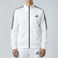 Adidas 3-Stripe Tracksuit – White – Micro Stretch DRI-FIT Fabric