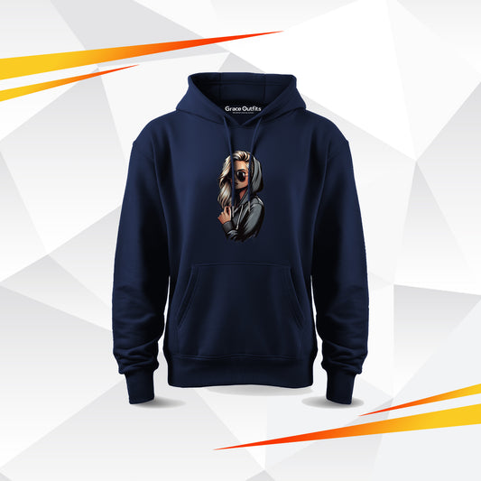 Girls Graphic Hoodie