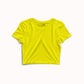 Basic Yellow Crop Top
