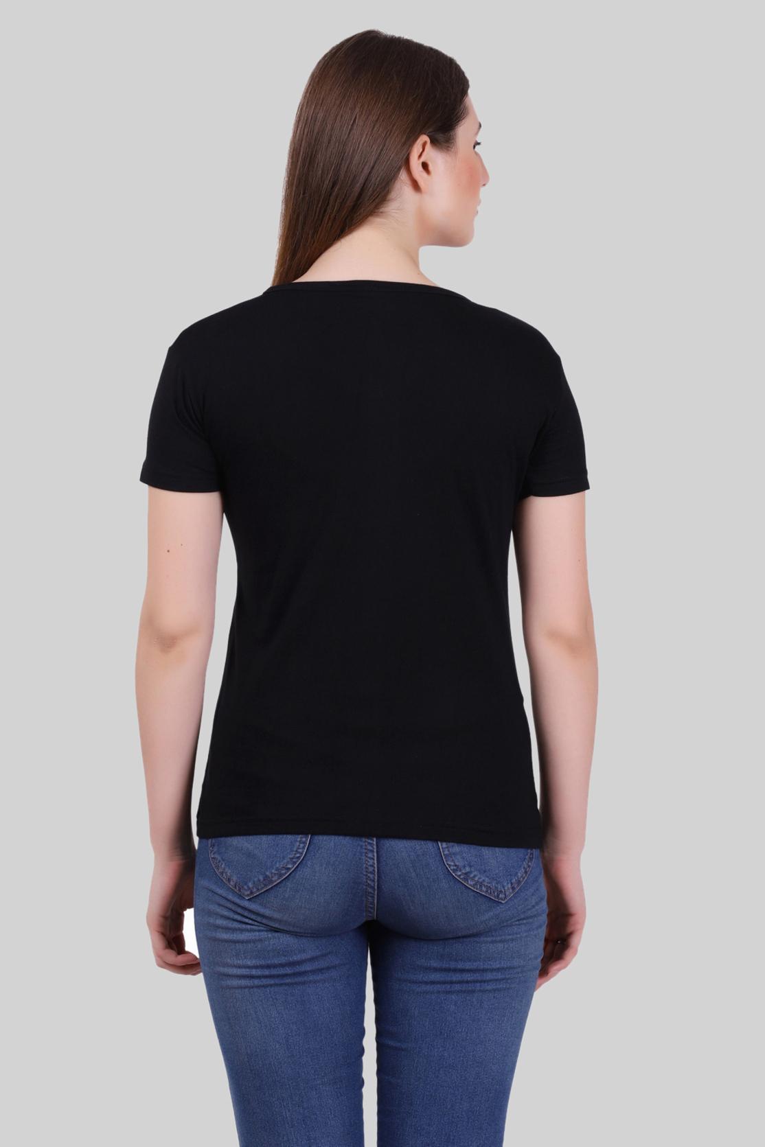 Basic Black V-Neck T-Shirt