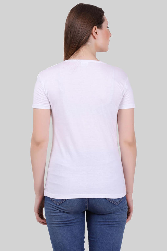 Basic White V-Neck T-Shirt