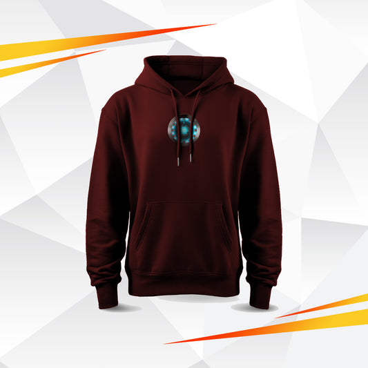 Iron Man Arc Reactor Graphic Hoodie