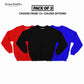 Pack of 3 Sweatshirts