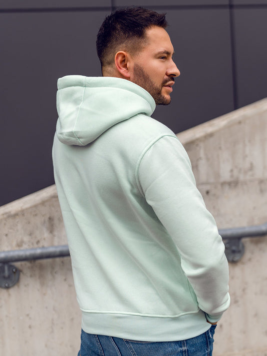 Basic Mint Color  Hoodie