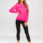 Women's Basic Hot Pink Sweatshirt