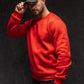 Basic Red Sweatshirt