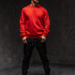 Basic Red Sweatshirt