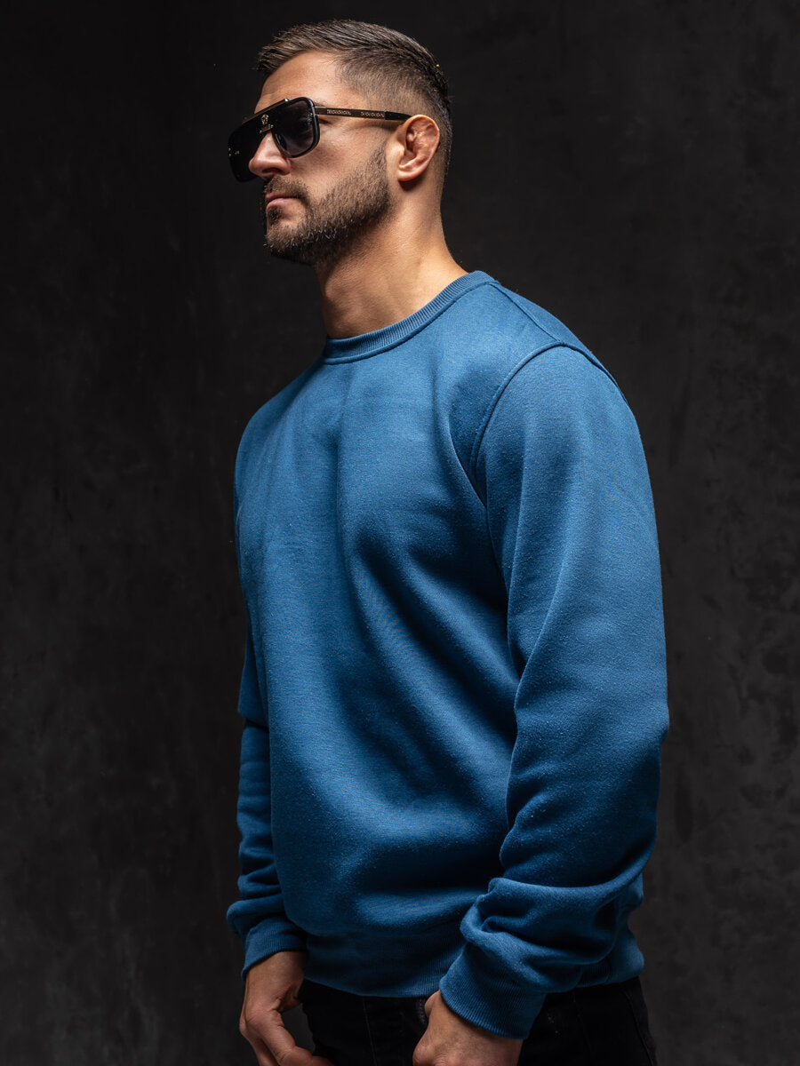 Basic Royal Blue Sweatshirt