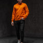 Basic Orange Sweatshirt